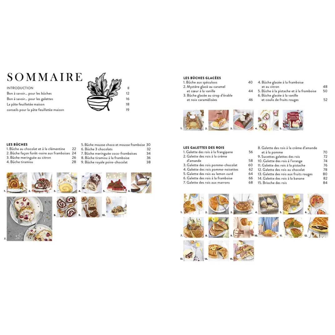 Repas De Noël|Livres De Cuisine-Tempsl Livre Fait Maison : Bûches et galettes