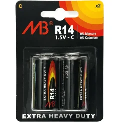 Accessoires Bricolage Et Astuces-Tempsl Lot 2 Piles r14