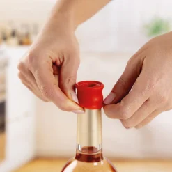 Fraîcheur / Conservation-Tempsl Lot de 3 bouchons silicone