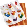 Matériels De Nettoyage-Tempsl Lot de 6 chiffons microfibres poulettes
