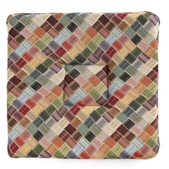 Décorations-Tempsl Lot de 2 couvre chaises multicolore Multicolore