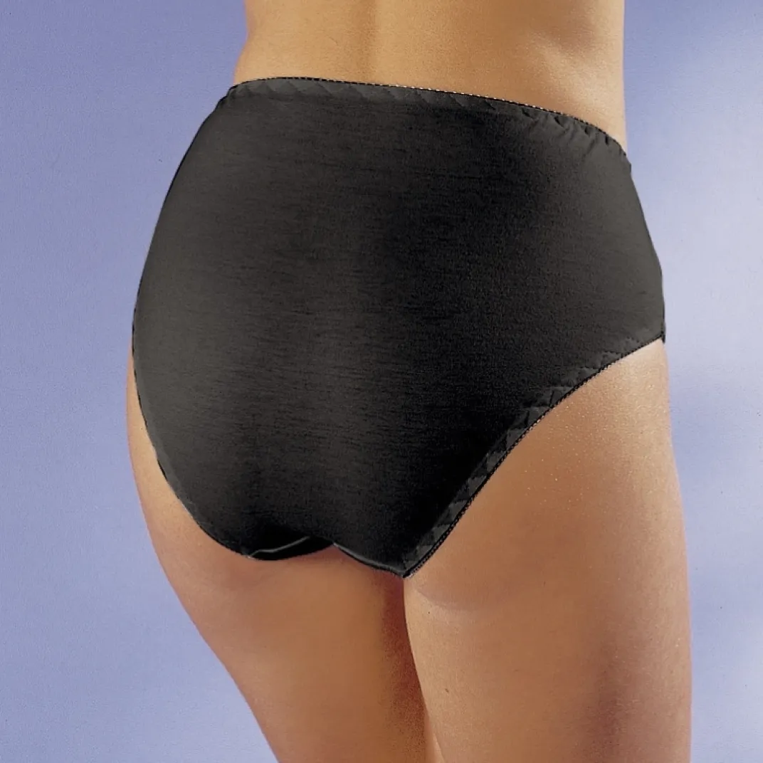 Sous-Vêtements-Tempsl Lot de 5 culottes-confort : blanc, noir ou chair