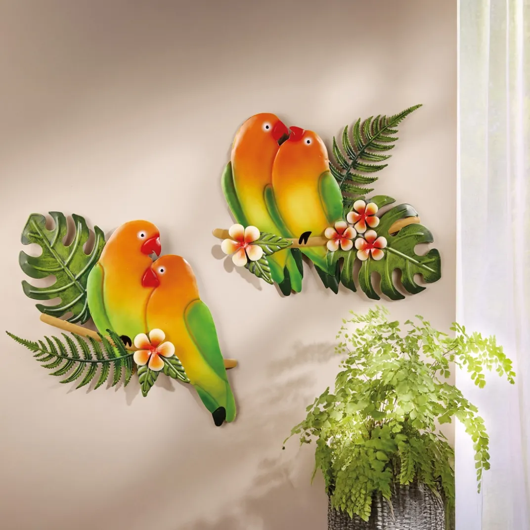 Décorations-Tempsl Lot de 2 décorations murales