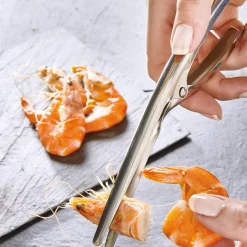 Repas De Noël|Découpe-Tempsl Lot de 2 décortiqueurs de crevettes
