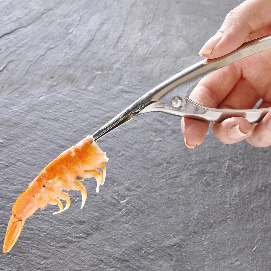 Repas De Noël|Découpe-Tempsl Lot de 2 décortiqueurs de crevettes