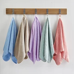 Salle De Bain Et Hygiène-Tempsl Lot de 5 essuie-mains