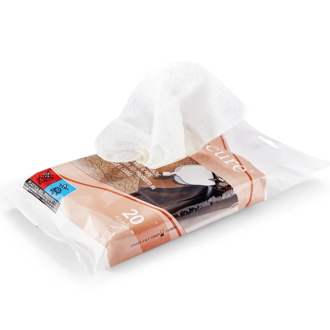 Produits D'Entretien|Décorations-Tempsl Lot de 40 lingettes nettoie cuir