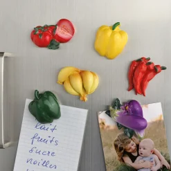 Décorations Cuisine-Tempsl Lot de 6 magnets Provence