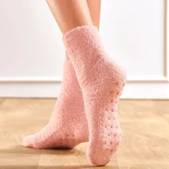 Sous-Vêtements-Tempsl Lot de 5 paires de chaussettes antidérapantes