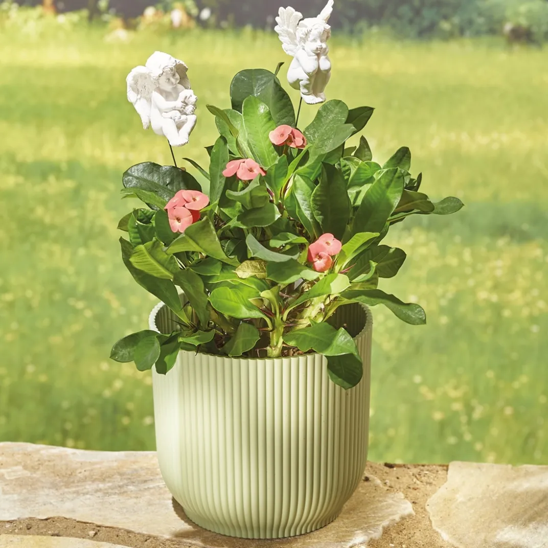 Décorations Jardin Et Extérieur-Tempsl Lot de 2 piques anges