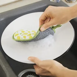 Balais, Aspirateurs, Éponges Et Brosses-Tempsl Lot de 5 éponges microfibres