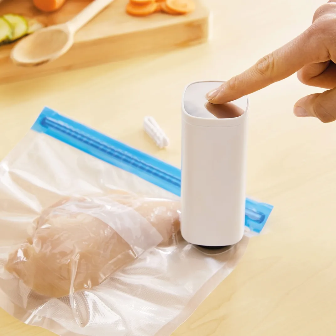 Fraîcheur / Conservation-Tempsl Lot de 10 sachets + pompe