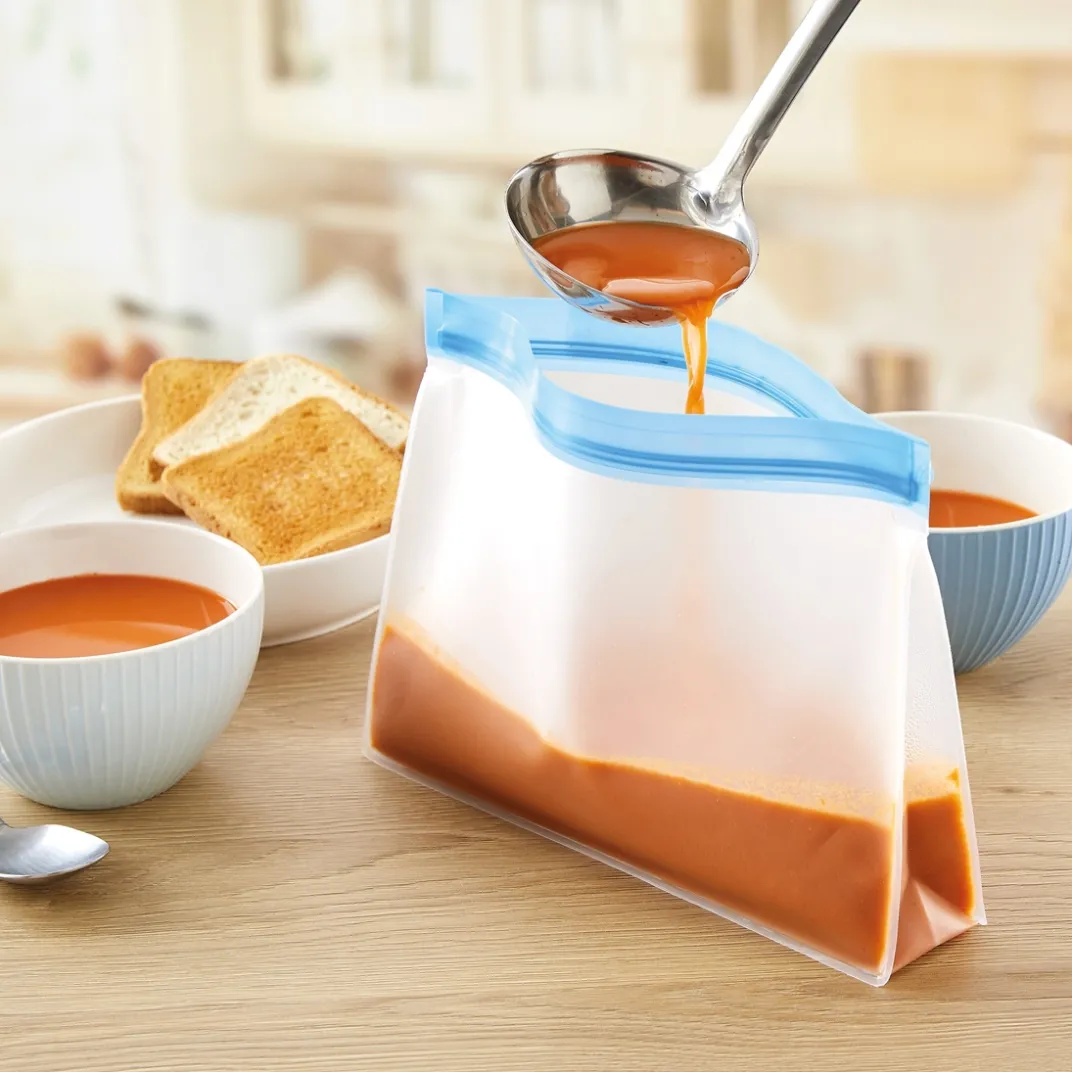 Fraîcheur / Conservation-Tempsl Lot de 5 sachets réutilisables