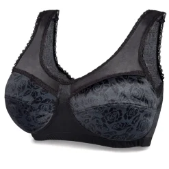 Sous-Vêtements-Tempsl Lot de 2 Satin Bra Lot n°2 : Rose + bleu - taille M