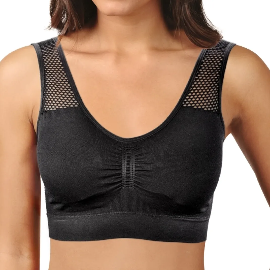 Sous-Vêtements-Tempsl Lot de 3 soutiens-gorge respirants Noir/chair/blanc - taille XL