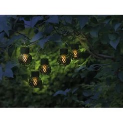 Décorations Jardin Et Extérieur-Tempsl Lot de 6 suspensions lumineuses