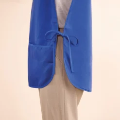 Organisation Et Entretien-Tempsl Lot de 2 tabliers déperlants à enfiler Bordeaux + bleu