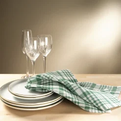 Organisation Et Entretien-Tempsl Lot de 16 torchons fil teint