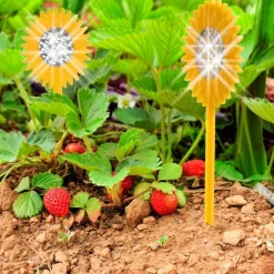 Accessoires Et Outils Jardin-Tempsl Lot de 12 tournesols anti oiseaux