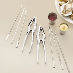 Repas De Noël|Découpe-Tempsl Lot ustensiles crustacés 10 pièces