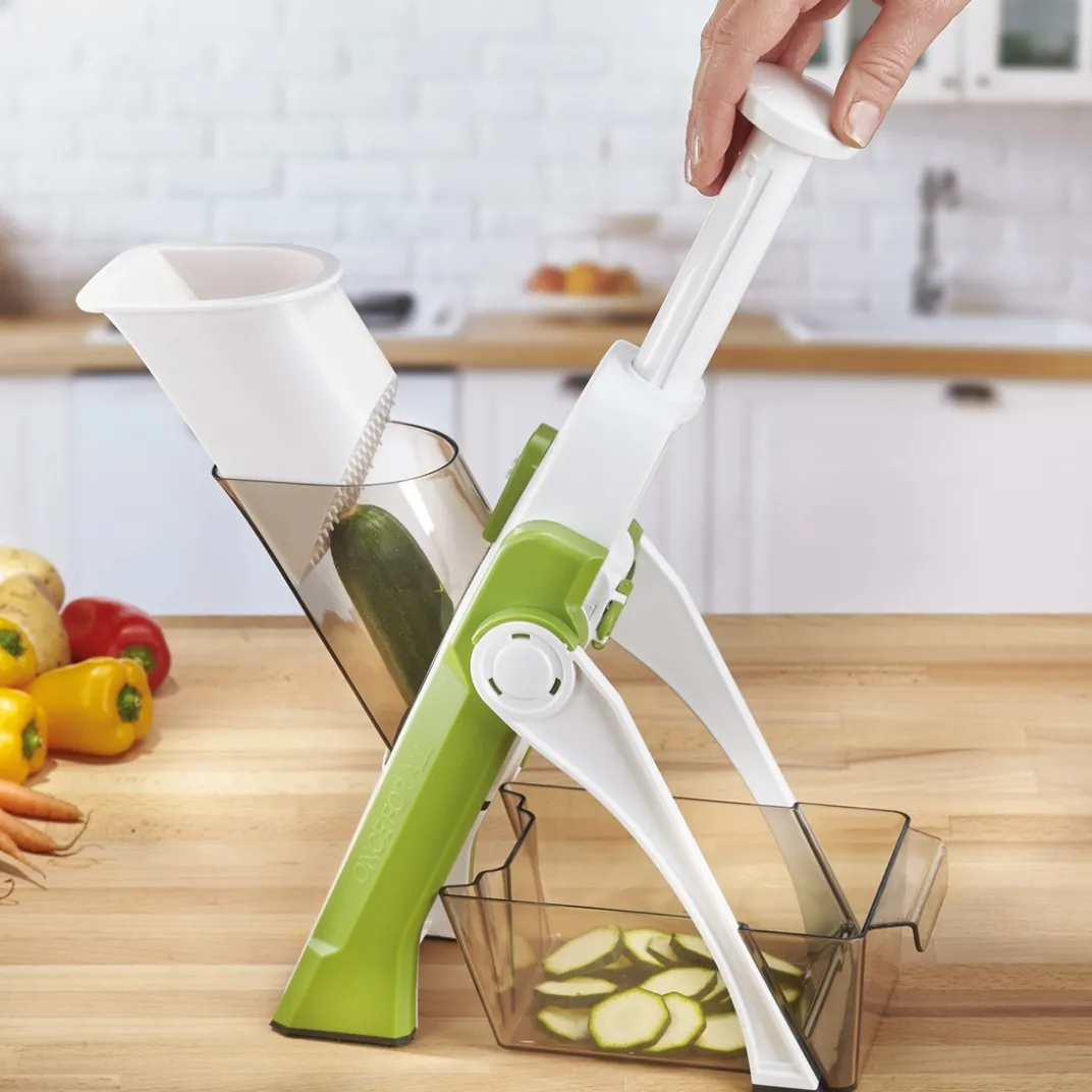 Découpe|Ustensiles De Cuisine Malins-Tempsl Mandoline à poussoir