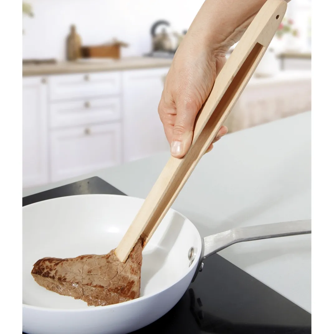 Cuisson Et Accessoires-Tempsl Maxi pince de cuisine en bois