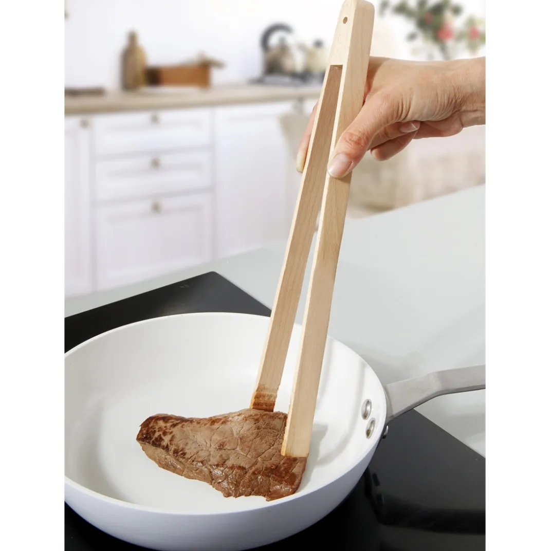Cuisson Et Accessoires-Tempsl Maxi pince de cuisine en bois