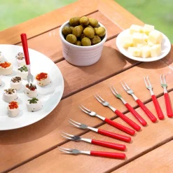 Table De Noël|Art De La Table-Tempsl Mini fourchettes apéritif