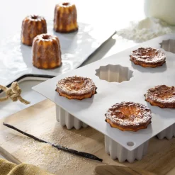 Accessoires Pâtisserie Et Confiture-Tempsl Moule silicone cannelés