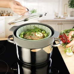 Cuisson Et Accessoires-Tempsl Panier vapeur/passoire BergHOFF