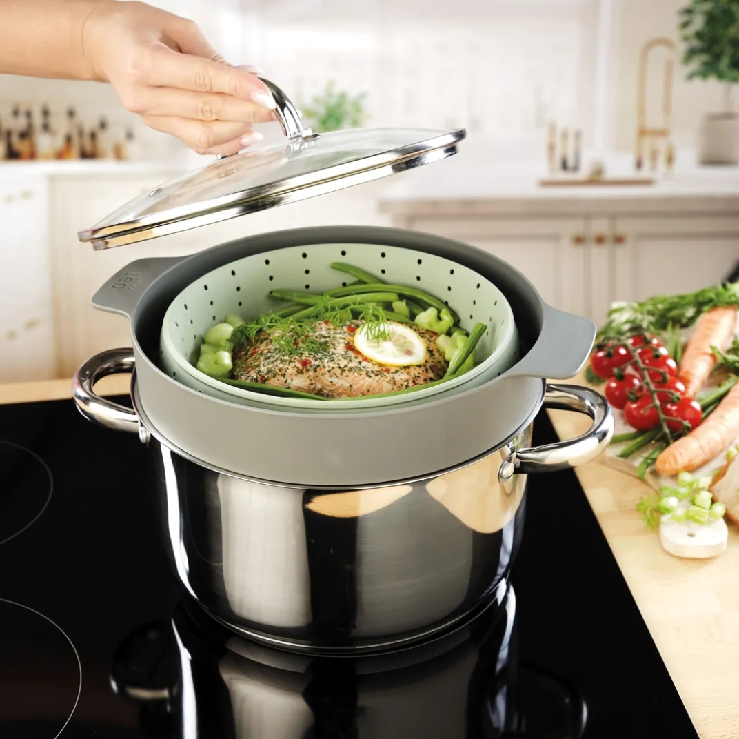 Cuisson Et Accessoires-Tempsl Panier vapeur/passoire BergHOFF