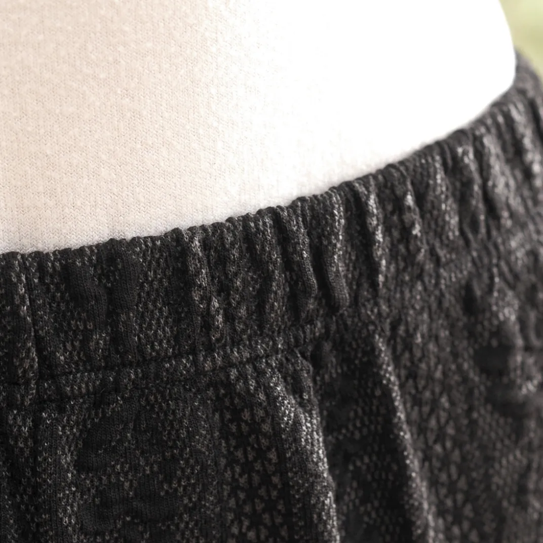 Vêtements-Tempsl Pantalon femme confort Fleurs