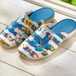 Chaussures, Chaussons Et Accessoires-Tempsl Pantoufles hibiscus