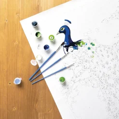 Loisirs Créatifs-Tempsl Peinture par numéros Paon majestueux