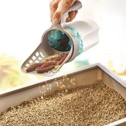 Accessoires Animaux-Tempsl Pelle à litière avec récupérateur