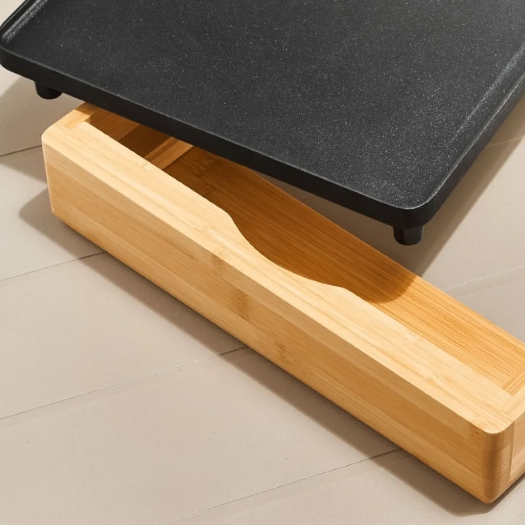 Cuisson Et Accessoires|Petit Électroménager-Tempsl Plancha bambou