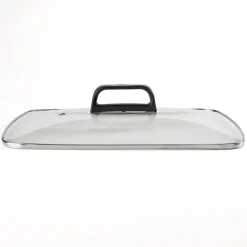 Cuisson Et Accessoires-Tempsl Plancha grill avec couvercle