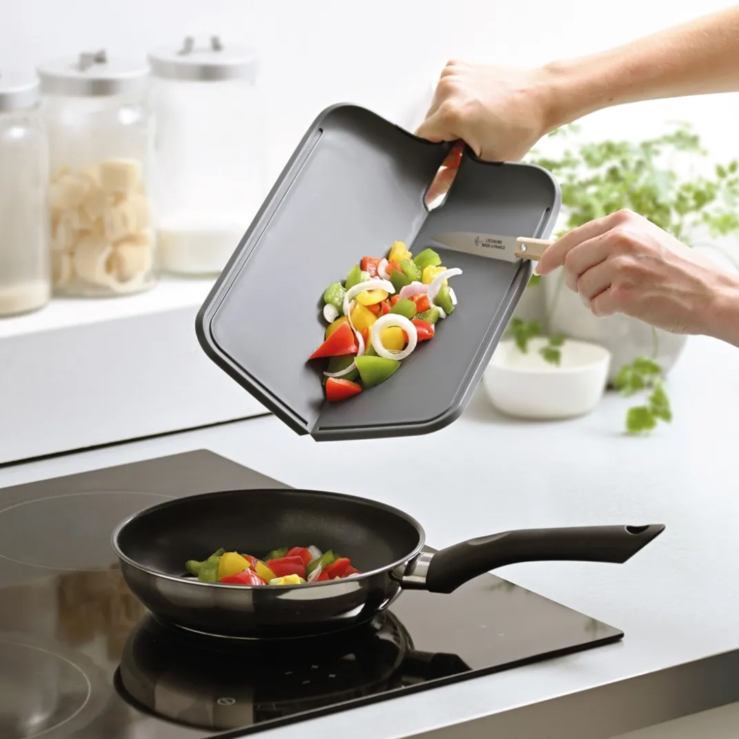 Découpe|Ustensiles De Cuisine Malins-Tempsl Plaque à découper pliable