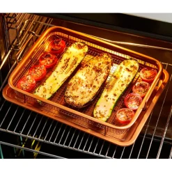 Cuisson Et Accessoires-Tempsl Plat four cuivrée