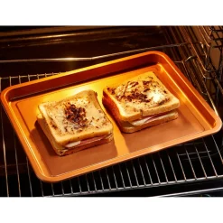 Cuisson Et Accessoires-Tempsl Plat four cuivrée