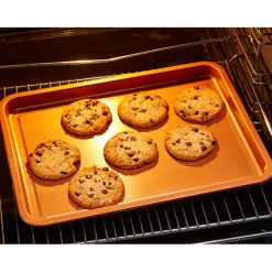 Cuisson Et Accessoires-Tempsl Plat four cuivrée