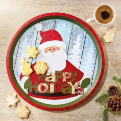 Table De Noël|Art De La Table-Tempsl Plateau Père Noël