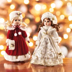 Décorations Intérieures Noël|Décorations-Tempsl Poupée d'ornement Rosaline ou Blandine