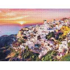 Loisirs Créatifs-Tempsl Puzzle 1000 pièces Santorin