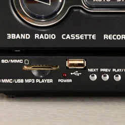 Accessoires Bureau-Tempsl Radio rétro multifonctions