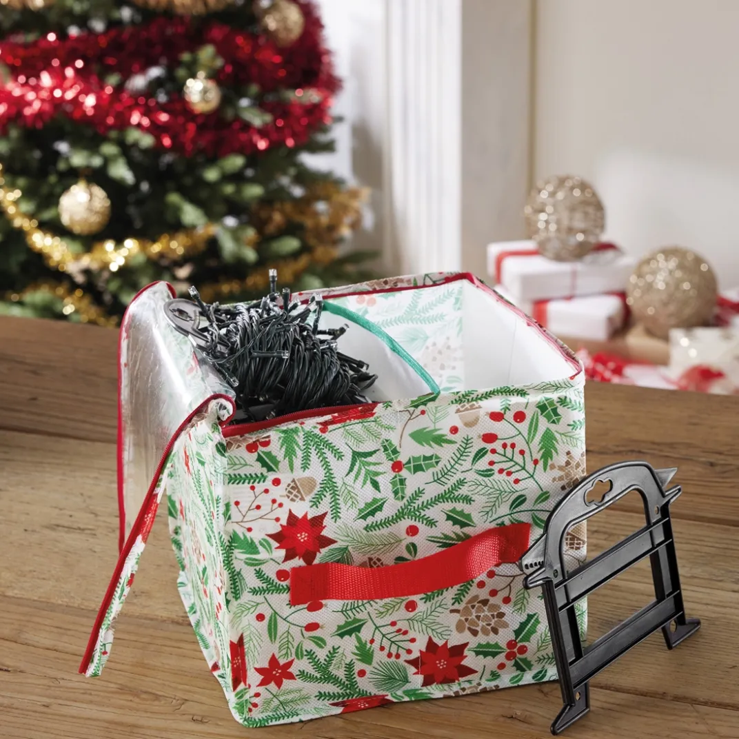 Décorations Intérieures Noël|Emballages Cadeaux-Tempsl Rangement guirlandes électriques