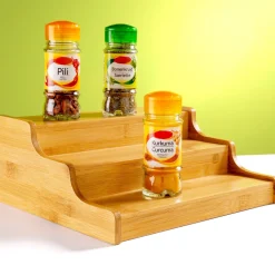 Organisation Et Entretien-Tempsl Range-épices bambou