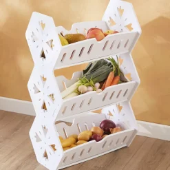 Organisation Et Entretien-Tempsl Resserre à légumes blanche