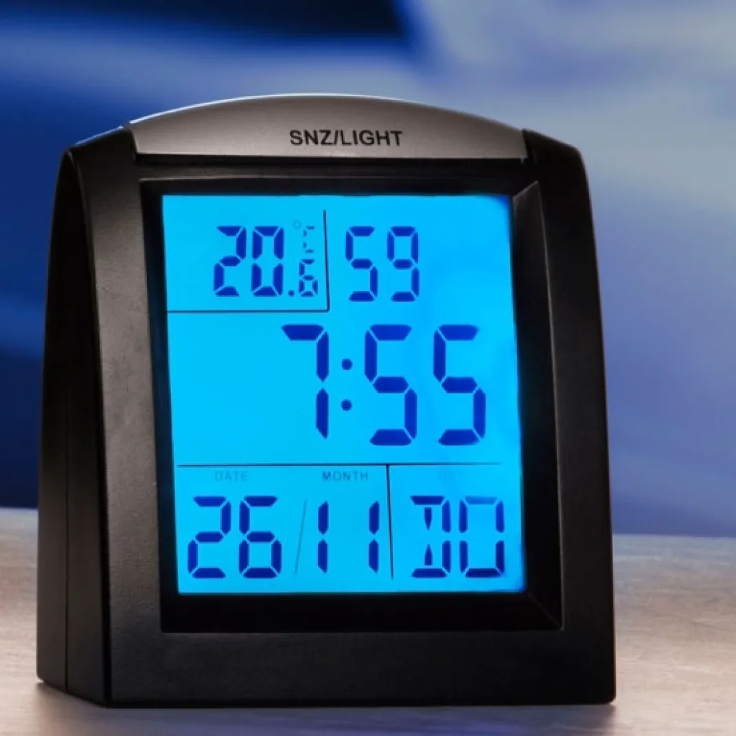 Accessoires Bureau-Tempsl Reveil compact radio piloté