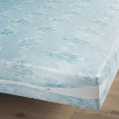 Aide Et Accessoires Confort-Tempsl Rénove-matelas bleu 90 x 190 cm
